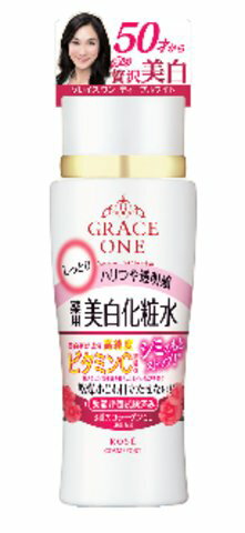 内容量：180ml50才からの肌のために美肌効果をぎゅっと凝縮した薬用美白化粧水。みずみずしい感触でしっとりうるおい、ハリつや美白肌へみちびきます。さわやかなローズフローラルの香り。化粧水【広告文責】株式会社ミサワ薬局 TEL：03-6662-6650【メーカー、製造元、輸入元、販売元】コーセーコスメポート株式会社【商品区分】化粧品/日本製【ご注文前に確認ください】ご注文数量を多くいただいた場合、複数梱包となることがございます。その場合の送料は【送料単価×梱包数】を頂戴しております。また、「発送目安：約3-5営業日」とご案内しておりますが、こちらより遅れることがございます。予めご了承くださいませ。※税込5,500円以上ご購入いただいた場合の送料無料サービスは1梱包のみです。複数梱包になってしまう場合、数量に応じ送料を頂戴します。