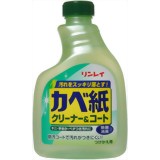 リンレイ カベ紙クリーナー&コート 付替 400ml