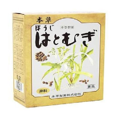 商品説明 「本草 ほうじはとむぎ 12g×16包」は、風味が損なわれないよう調整した香ばしく、おいしくお飲み頂けるはとむぎ茶です。 お召し上がり方 (1)濃いめの「ほうじはとむぎ茶」をお好みの方は、沸騰水約1000ml中にティーバッグを入れ、弱火で数分の間、お好みの風味が出るまで煮出して、お飲みください。 (2)薄めの「ほうじはとむぎ茶」をお好みの方は、急須にティーバッグを入れ、お飲みいただく量のお湯を注ぎ、お好みの色が出ましたら茶碗に注いで、お飲みください。 ご注意 ●開封後は、密封容器にて、冷所に保存してください。 ●本品は、天産物ですので、ロットにより煎液の色、味が多少異なることがあります。 ●煮出し方によっては、ニゴリを生じることがありますが、品質には問題ありません。 保存方法 直射日光・高温多湿をさけて保存してください。 お問い合わせ先 本草製薬株式会社 お客様相談室：052-892-1287 受付時間 9：00-17：00(土日祝日を除く)【広告文責】株式会社ミサワ薬局 TEL：03-6662-6650【メーカー、製造元、輸入元、販売元】本草製薬株式会社【商品区分】健康食品【ご注文前に確認ください】ご注文数量を多くいただいた場合、複数梱包となることがございます。その場合の送料は【送料単価×梱包数】を頂戴しております。また、「発送目安：約3-5営業日」とご案内しておりますが、こちらより遅れることがございます。予めご了承くださいませ。※税込3,980円以上ご購入いただいた場合の送料無料サービスは1梱包のみです。複数梱包になってしまう場合、数量に応じ送料を頂戴します。