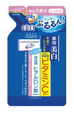 ヒアロチャージ 薬用ホワイトローション しっとり つめかえ用 160ml【医薬部外品】