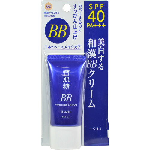 KOSE  ȩ ۥ磻 BB꡼ 02 [30g SPF40/PA+++]