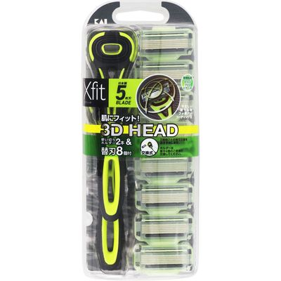 Xfit敏感肌用 5枚刃替刃8個入り 3個セット