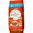 商品説明 マイボトルにも便利！！ 水出しでもおいしい！ カフェインゼロ ルイボスポリフェノール3000mg＊ ＊ラベル裏面の「煮出してつくる」による場合（30袋あたり）／伊藤園調べ すーっとしみこむ、おいしさ ルイボスティーは、南アフリカで育つ貴重な植物「ルイボス」を使用した伝統的な健康茶です。 スッキリとした後味でカフェイン・ゼロ。食事・水分補給・リラックスに やさしくヘルシーなお茶をお楽しみください。 カフェインは含みませんので、赤ちゃんからお年寄りまで、ご家族でお飲みいただけます。 乳児用規格適用食品 本品は国内で製造しています。 表示成分 ＜原材料＞ ルイボス 用法・用量/使用方法 ＜飲み方＞ 【煮出してつくる】 ▼熱湯には充分ご注意ください。 1．沸騰したお湯にティーバッグを1袋入れ弱火で煮出す。 ※ふきこぼれる可能性がありますのでその場から離れないでください。 約5分 1L 2．火を止めてティーバッグを取り出し、ホット・アイス、お好みでお飲みください。 【お湯出しでつくる】 ▼熱湯には充分ご注意ください。 1．ティーポットや急須にティーバッグを1袋入れ、熱湯を注ぐ。 約1分 300mL 2．カップや湯飲みに注いでお飲みください。 【マイボトルでつくる】アイス／水出し 1．洗浄したマイボトルにティーバッグを1袋入れ、水を注ぐ。 約2時間 500mL 2．お好みの濃さになったらティーバッグを取り出してお飲みください。 ※冷水用ポットでも同様においしく。 【アレンジメニュー】 「ルイボスミルクティー」 1．ティーカップにティーバッグを1袋入れ、熱湯を注ぎ約1分待つ。 2．温めた牛乳をティーカップに注ぎ、お好みで甘さを加えて出来上がり。 まろやかおいしい！ ティーバッグ・・・1袋 お湯・・・120mL 牛乳・・・80mL 砂糖やはちみつ・・・適量 メーカーコメント ポリフェノールなどの健康成分が多く含まれたルイボス茶葉を100％使用したルイボスティーのティーバッグです（カフェインゼロ）。ルイボスポリフェノールを100mg（1ティーバッグ当たり）含有し、濃い食事にもよく合う、すっきりとした味わいに仕上げました。煮出し、お湯出し、水出しでお楽しみください。【ご注文前に確認ください】ご注文数量を多くいただいた場合、複数梱包となることがございます。その場合の送料は【送料単価×梱包数】を頂戴しております。また、「発送目安：約3-5営業日」とご案内しておりますが、こちらより遅れることがございます。予めご了承くださいませ。※税込5,500円以上ご購入いただいた場合の送料無料サービスは1梱包のみです。複数梱包になってしまう場合、数量に応じ送料を頂戴します。