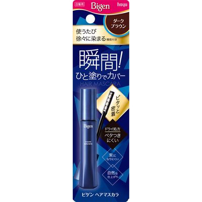 ビゲン ヘアマスカラ　ダークブラウン　15ml
