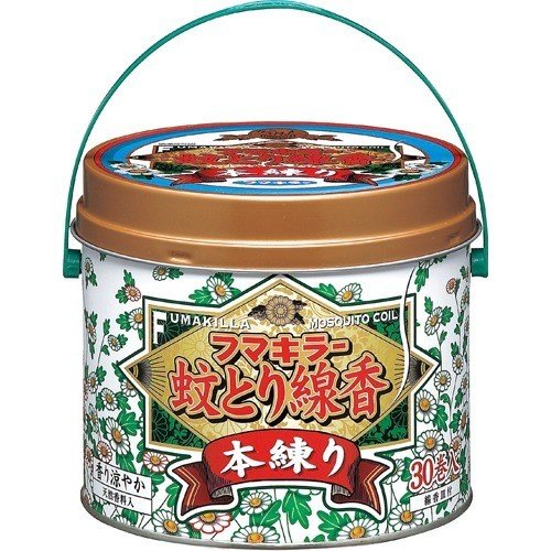 商品説明｢フマキラー 蚊とり線香本練り 30巻缶入｣は、ピレスロイド系殺虫成分を使用。線香の材料・製法の見直しで、燃焼時の刺激臭を少なくしていますので、閉め切りがちな部屋などでも気になりません。また、品質本位に選んだ材料を丹念に練り込んだ｢本練り｣のこだわりが、香りにも色合いや風合いにも生きています。なつかしいあの頃の、しっとりと情感のある夏の夜に“タイムスリップ"してみたい方におすすめです。(防除用医薬部外品)爽やかな香りの天然香料」入り商品サイズ (幅X奥行X高さ) : 138×138×117mm内容量 : 30巻JANコード：4902424409789【広告文責】株式会社ミサワ薬局 TEL：03-6662-6650【メーカー、製造元、輸入元、販売元】フマキラー株式会社【商品区分】医薬部外品【ご注文前に確認ください】ご注文数量を多くいただいた場合、複数梱包となることがございます。その場合の送料は【送料単価×梱包数】を頂戴しております。また、「発送目安：約3-5営業日」とご案内しておりますが、こちらより遅れることがございます。予めご了承くださいませ。※税込5,500円以上ご購入いただいた場合の送料無料サービスは1梱包のみです。複数梱包になってしまう場合、数量に応じ送料を頂戴します。