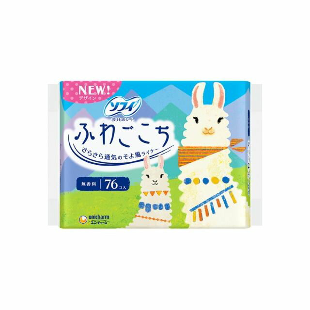 ソフィふわごこち 無香料　76枚