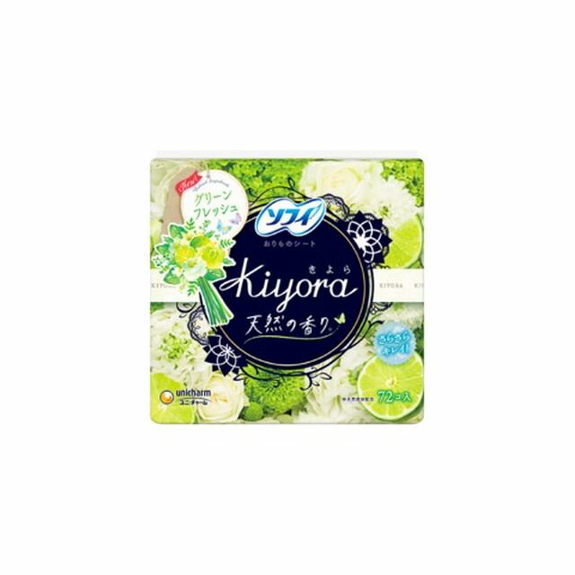 楽天ビタミンハウス楽天支店ミサワ薬局ソフィ kiyora フレグランス フレッシュ 72枚