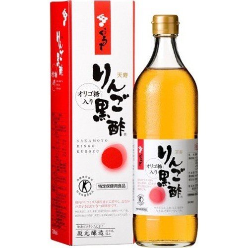 坂元 天寿りんご黒酢 700ml [特定保健用食品] 12個セット