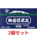 【第2類医薬品】御岳百草丸分包 20包 2個セット【定形外郵便】【送料無料】