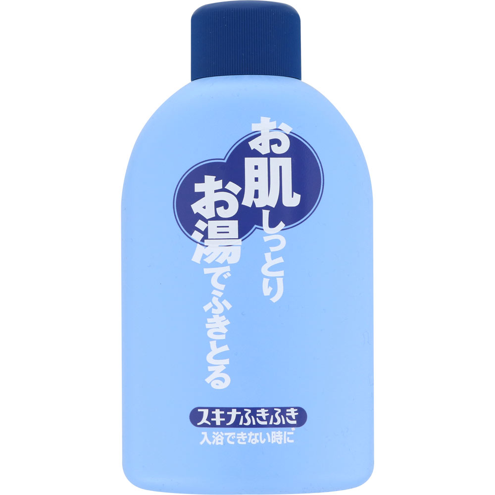 商品説明 お肌しっとりお湯でふきとる 入浴できない時に 拭きとり乳液（希釈タイプ） 表示成分 ＜配合成分＞ 水、ミネラルオイル、ポリソルベート60、グリセリン、水添ラノリン、ステアリン酸ソルビタン、グアイアズレン、セタノール、グリコン酸クロルヘキシジン、メチルパラベン、プロピルパラベン、香料 用法・用量/使用方法 ＜使用方法＞ 本品を適量とってお湯でうすめ、タオル等を浸し軽くしぼった後、全身を拭いてください。洗い流す必要はありません。約2Lのお湯に本品5～10mLが目安です。製品キャップ内側の上の線までで約10mLです。なお製品キャップを使用されたときは、ご使用後よく洗浄し、清潔に保ってください。 メーカーコメント 拭きとり乳液（希釈タイプ） 低刺激性 無色素 パッチテスト済み（すべての方に皮ふ刺激がないわけではありません） おすすめ：敏感肌の方に 介護される方のQOL改善に 化粧品 MADE IN JAPAN【ご注文前に確認ください】ご注文数量を多くいただいた場合、複数梱包となることがございます。その場合の送料は【送料単価×梱包数】を頂戴しております。また、「発送目安：約3-5営業日」とご案内しておりますが、こちらより遅れることがございます。予めご了承くださいませ。※税込5,500円以上ご購入いただいた場合の送料無料サービスは1梱包のみです。複数梱包になってしまう場合、数量に応じ送料を頂戴します。