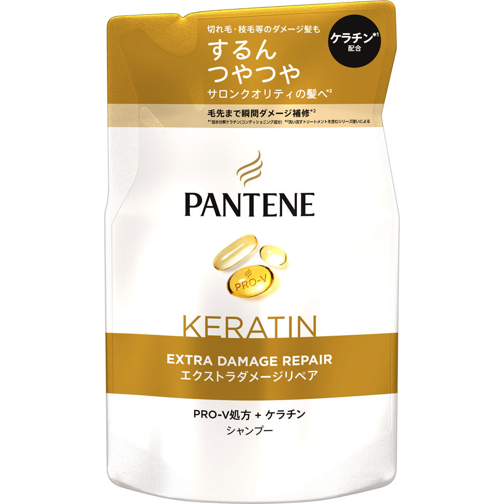 P＆Gジャパン パンテーン エクストラダメージリペア シャンプー つめかえ用 300mL