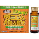 商品説明 「イノターゼ内服液G 30ml×3本」は、ウコンなど6種の健胃生薬と胃の運動を高める働きをもつ塩化カルニチンを配合した飲みやすく吸収の良い液剤で、飲み過ぎ、二日酔・悪酔のむかつき、胃もたれなどに効果的です。医薬品。 使用上の注意 ●相談すること 1.次の人は服用前に医師、薬剤師又は登録販売者に相談して下さい (1)医師の治療を受けている人。 2.2週間位服用しても症状がよくならない場合は服用を中止し、この文書を持って医師、薬剤師又は登録販売者に相談して下さい 効能・効果 食欲不振、胃部・腹部膨満感、消化不良、胃弱、食べ過ぎ、飲み過ぎ、胸やけ、胃もたれ、胸つかえ、はきけ(むかつき、胃のむかつき、二日酔・悪酔のむかつき、嘔気、悪心)、嘔吐 用法・用量 次の1回量を1日3回を限度として服用して下さい。服用間隔は4時間以上おいて下さい。年齢成人(15才以上)15才未満 1回量1びん服用しないこと 【用法及び用量に関運する注意】 (1)用法及び用量を厳守して下さい。 (2)本剤は生薬成分を含むため、まれに沈殿を生じることがありますが、薬効には変わりありません。よく振ってから服用して下さい。 成分・分量 1日量3びん(90ml)中成分分量作用 塩化カルニチン300mg胃腸の運動を活発にする副交感神経を刺激して、胃液の分泌を増やし、消化を助けます。 ウコン流エキス0.6ml(原生薬換算600mg)香辛料として古くから利用されています。二日酔などで弱った胃の働きを高めます。 ゲンチアナチンキ1.8ml(原生薬換算540mg)特有の芳香、辛味、苦味が味覚神経などを刺激して反射的に唾液や胃液などを分泌させたり、胃に直接働きかけて消化液の分泌を促します。 ショウキョウチンキ0.9ml(原生薬換算180mg) ケイヒチンキ0.9ml(原生薬換算180mg) ソウジュツ流エキス0.6ml(原生薬換算600mg) ニンジン流エキス0.3ml(原生薬換算300mg)胃腸の働きを高める生薬で、疲れた胃腸の働きを改善します。 添加物として、l-メントール、D-ソルビトール、グリセリン、ゼラチン、リン酸水素Na、パラベン、安息香酸Na、エタノールを含有します。 保管および取扱い上の注意 (1)直射日光の当たらない涼しい所に保管して下さい。 (2)小児の手の届かない所に保管して下さい。 (3)他の容器に入れ替えないで下さい。(誤用の原因になったり品質が変わることがあります。) (4)使用期限を過ぎた製品は服用しないで下さい。 お問い合わせ先 伊丹製薬株式会社 お客様相談室：0740-22-2059 受付時間：9時から16時30分まで(土、日、祝日を除く) 製造販売元 伊丹製薬株式会社 滋賀県高島市今津町下弘部280リスク区分等：第3類医薬品使用期限：使用期限まで1年以上あるものをお送りします。※元々1年未満の商品やページに記載のあるものは上記の限りではありません。【ご注文前に確認ください】ご注文数量を多くいただいた場合、複数梱包となることがございます。その場合の送料は【送料単価×梱包数】を頂戴しております。また、「発送目安：約3-5営業日」とご案内しておりますが、こちらより遅れることがございます。予めご了承くださいませ。※税込5,500円以上ご購入いただいた場合の送料無料サービスは1梱包のみです。複数梱包になってしまう場合、数量に応じ送料を頂戴します。