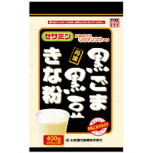 「山本漢方 黒ごま黒豆きな粉 200g*2袋入」は、きなこをはじめ、丹波の黒豆、セサミン含有の黒ゴマ、カルシウム、発芽黒米、豆乳と6種をブレンドした製品です。牛乳に混ぜるだけで、美味しくお召し上がりいただけます。ほんのりと甘く、とけやすい粉末タイプ。毎日の健康維持などにお役立てください。甘味料、着色料不使用。【広告文責】株式会社ミサワ薬局 TEL：03-6662-6650【メーカー、製造元、輸入元、販売元】山本漢方製薬株式会社【商品区分】健康食品【ご注文前に確認ください】ご注文数量を多くいただいた場合、複数梱包となることがございます。その場合の送料は【送料単価×梱包数】を頂戴しております。また、「発送目安：約3-5営業日」とご案内しておりますが、こちらより遅れることがございます。予めご了承くださいませ。※税込5,500円以上ご購入いただいた場合の送料無料サービスは1梱包のみです。複数梱包になってしまう場合、数量に応じ送料を頂戴します。