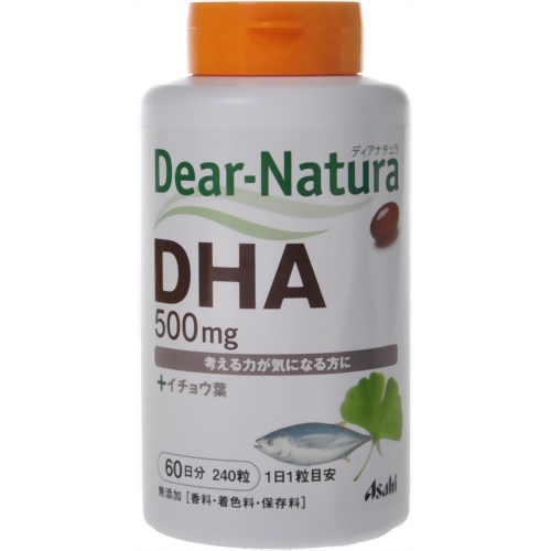 Asahi ディアナチュラ DHA with イチョウ葉 240粒 【ボトルタイプ】 1