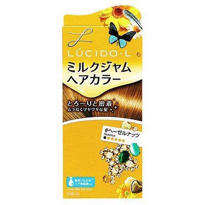 ルシードエル ミルクジャムヘアカラー #へーゼルナッツ 【1剤】40g 【2剤】80ml