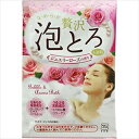 牛乳石鹸共進社 贅沢泡とろ 入浴料 ジュエリーローズの香り 30g(3)