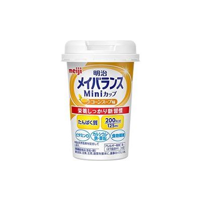 内容量125ml商品説明少量でエネルギー、たんぱく質、ビタミン、ミネラル、食物繊維など体に必要な栄養素を、効率よくおいしく摂取できる飲むタイプの総合栄養食品。高齢者・要介護者でも扱いやすいユニバーサルデザイン視点で設計された小型カップ容器採用。全8種で飽きのこない様々な味が楽しめます。【広告文責】株式会社ミサワ薬局 TEL：03-6662-6650【メーカー、製造元、輸入元、販売元】株式会社明治【商品区分】健康食品【ご注文前に確認ください】ご注文数量を多くいただいた場合、複数梱包となることがございます。その場合の送料は【送料単価×梱包数】を頂戴しております。また、「発送目安：約3-5営業日」とご案内しておりますが、こちらより遅れることがございます。予めご了承くださいませ。※税込5,500円以上ご購入いただいた場合の送料無料サービスは1梱包のみです。複数梱包になってしまう場合、数量に応じ送料を頂戴します。