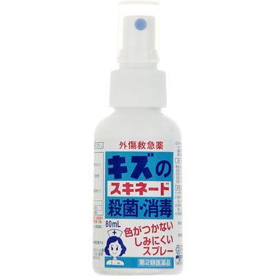 【第2類医薬品】スキネード80ml 消毒薬【定形外郵便対応可/1梱包1個まで】[定形外は代引き不可]