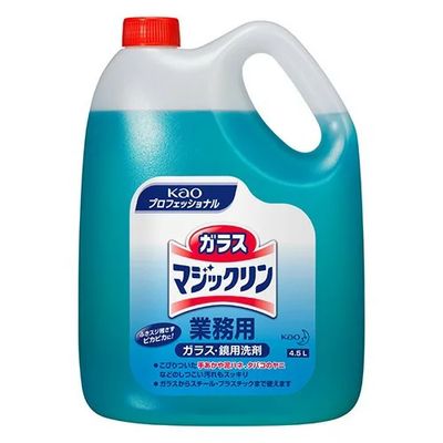 花王 ガラスマジックリン 業務用4.5L 4個セット【他商品同梱不可】