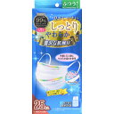 商品説明 PM2.5対策 贅沢な肌触り 外側と口元側にやわらか素材を使用 ふわふわゴム 6mm太幅 ノーズフィッター センターワイヤー Wワイヤー設計で口元の空間をキープ ●3層構造の高密度フィルターで空気中のウイルス飛沫・花粉などの侵入を防ぎます。 ●空気中の微粒子（0.1μm）99％カットフィルターを使用しています。 BFE（細菌ろ過効率：3.0μm）：99％カット PFE（微粒子ろ過効率：0.1μm）：99％カット VFE（ウイルスろ過効率：3.0μm）：99％カット ※フィルターの透過性試験測定値 （（一財）カケンテストセンター） ●マスクの外側も口元側もやわらかい高級感のある不織布を使用しています。 ●ノーズフィット構造で鼻のラインにぴったりと合わせられます。 ●センターワイヤーが口元の空間をキープするので息がしやすいです。 ●耳ひもはやわらかいふわふわゴムを使用しているので耳が痛くなりにくいです。 ●個別包装なので衛生的で、持ち運びにも便利です。 対象：風邪・花粉・ほこり等 表示成分 ＜素材＞ 本体：ポリプロピレン 耳ひも：ナイロン・ポリウレタン ノーズフィッター・センターワイヤー：ポリエチレン 用法・用量/使用方法 ＜用途＞ ●お掃除など、ホコリが気になるときに ●ウイルス飛沫対策に ●花粉対策に ＜使用方法＞ 1．耳ひもが取り付けてある面を顔に当てノーズフィッターを鼻のラインに合わせます 2．顔にフィットさせながら耳ひもを掛けます 3．センターワイヤーを顔の大きさに合わせて曲げ、プリーツを上下に広げてください【ご注文前に確認ください】ご注文数量を多くいただいた場合、複数梱包となることがございます。その場合の送料は【送料単価×梱包数】を頂戴しております。また、「発送目安：約3-5営業日」とご案内しておりますが、こちらより遅れることがございます。予めご了承くださいませ。※税込5,500円以上ご購入いただいた場合の送料無料サービスは1梱包のみです。複数梱包になってしまう場合、数量に応じ送料を頂戴します。