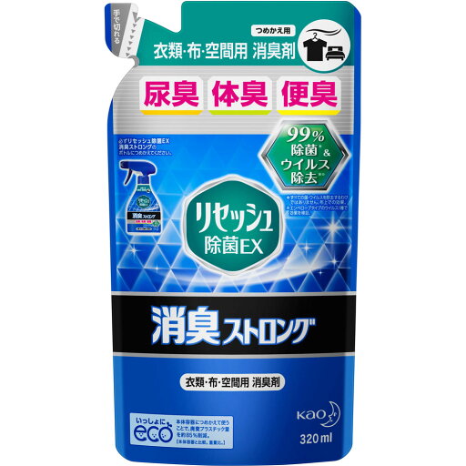 リセッシュ 除菌EX 消臭ストロング つめかえ用 320ml リセッシュ 除菌EX 消臭ストロング つめかえ用 320ml