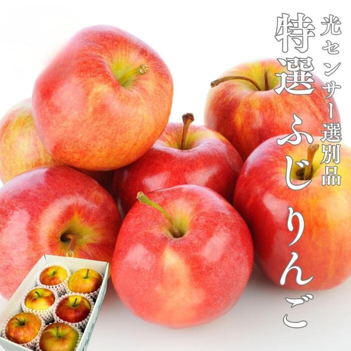 りんご ふじ 赤秀 光センサー選別品 ふじりんご 2kg 5kg 10kg 青森県産 長野県産 林檎 箱 リンゴ 送料無料