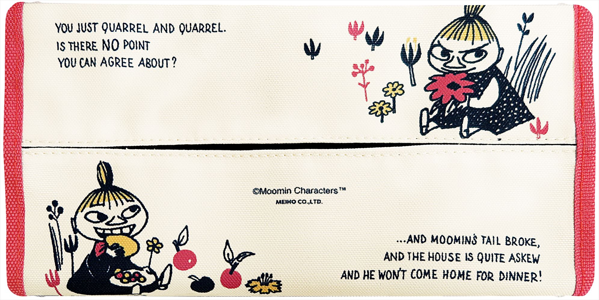 ムーミンリトルミイティッシュケース FS062 置掛け兼用 送料無料 車内用品