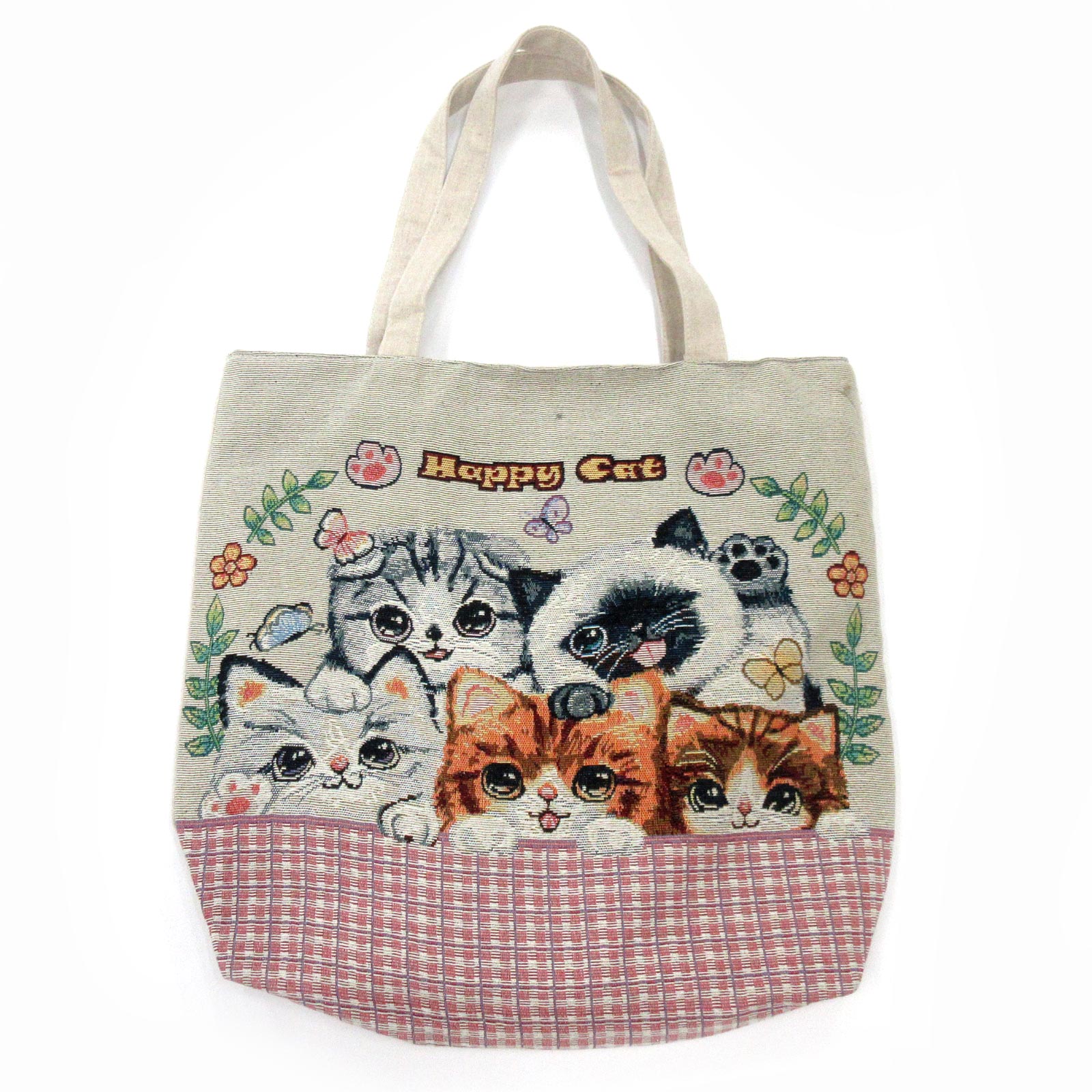 キャットゴブランバッグ 猫 ねこ キャット ネコ cat バッグ トートバッグのサムネイル