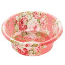 ローズ深型洗面器 ボウル ローズ 薔薇 バラ カプリローズ アクリル 洗面器