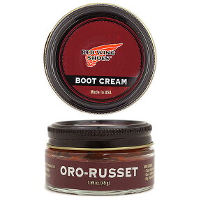 レッドウィング REDWING 純正ケア用品 ブーツクリーム [97098] Boot Cream 45g 靴 保革クリーム Made in USA オロラセット