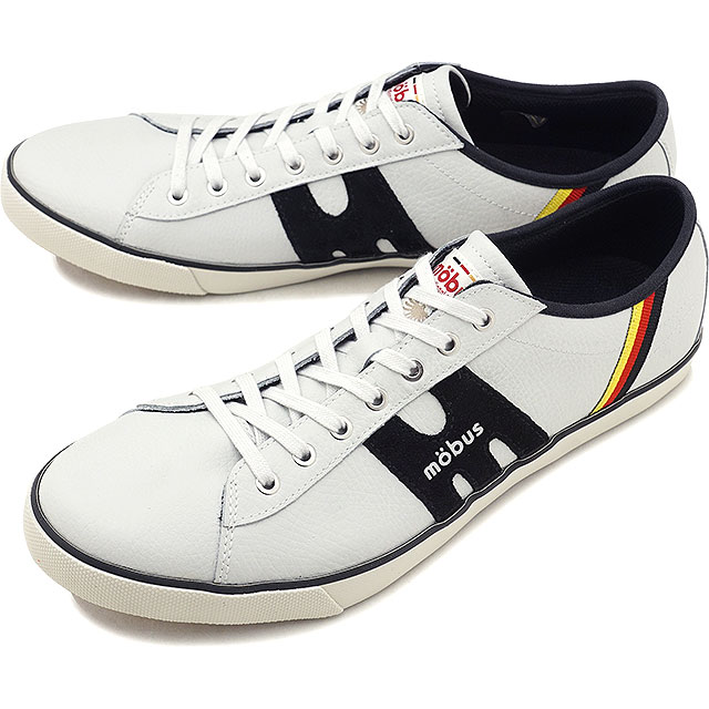 【最大100%ポイントバック】モーブス mobus エッセン ESSEN スニーカー メンズ 靴 S.WHT/BLK [M-1838T-1720 HO18]【e】 正規取扱店【cp】