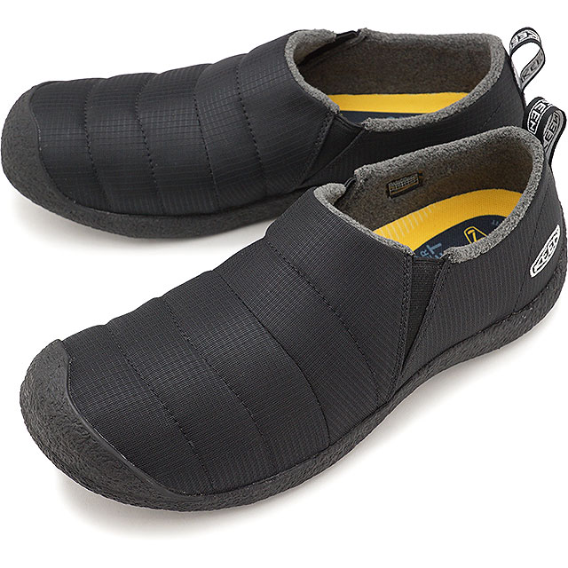 【最大100%ポイントバック】キーン KEEN スニーカー ハウザー ツー M HOWSER II [1023997 FW20] メンズ モック スリッポン Triple Black ブラック系 正規取扱店