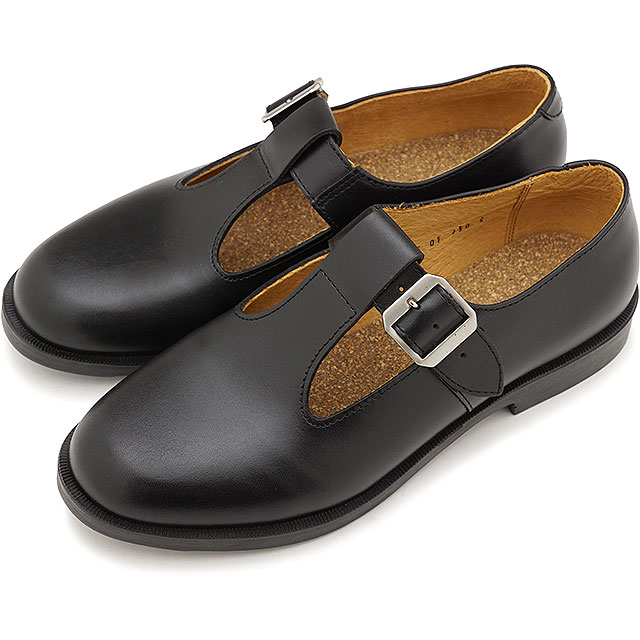 樂天商城 - 【最大100%ポイントバック】ムーンスター スクーラー MOONSTAR SKOOLER Tストラップシューズ SK T-STRAP [54321926 FW20] メンズ・レディース 日本製 メリージェーン BLACK ブラック系 正規取扱店