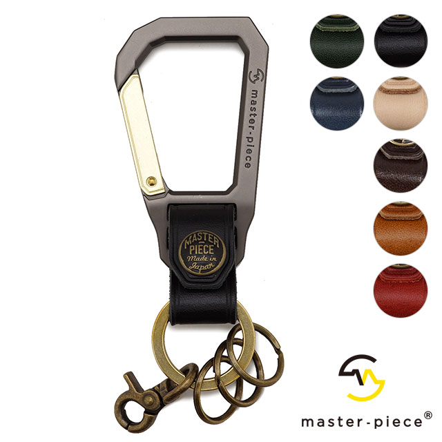乐天商城 - 【最大100%ポイントバック】マスターピース master-piece キーホルダー CARABINER [02000 SS21] メンズ・レディース master piece 財布 日本製 カラビナ 真鍮金具 ギフト 正規取扱店