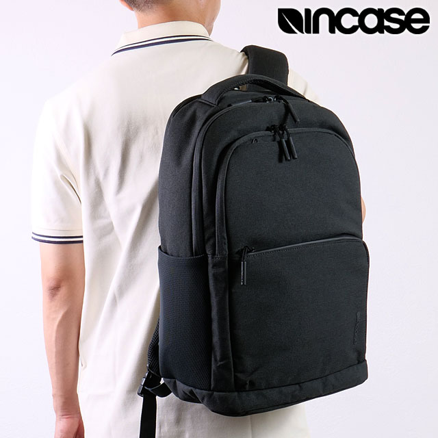 Rakuten - 【最大100%ポイントバック】インケース Incase ファセット 25L バックパック [137231053055 SS23] Facet 25L Backpack メンズ・レディース 鞄 リュック デイパック 通勤通学 16インチMacBook対応 Black 黒 ブラック系 正規取扱店【cp】