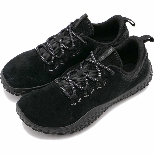 【最大100%ポイントバック】メレル MERRELL レディース スニーカー ラプト [J037754 FW23] W WRAPT 靴 カジュアルシューズ BLACK/BLACK 黒 ブラック系【e】 正規取扱店