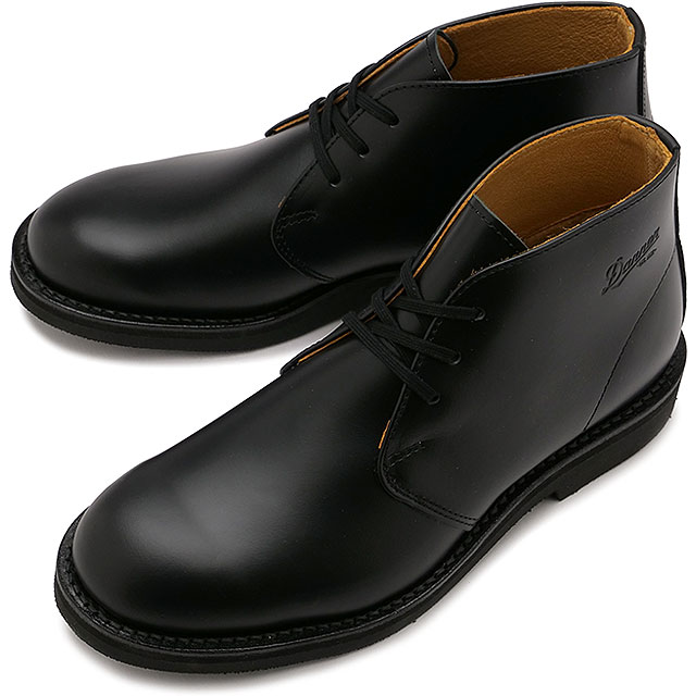 乐天商城 - 【最大100%ポイントバック】ダナー Danner メンズ ブーツ メイウッド チャッカ [D215004 FW23] MAYWOOD CHUKKA 靴 日本製 BLACK 正規取扱店