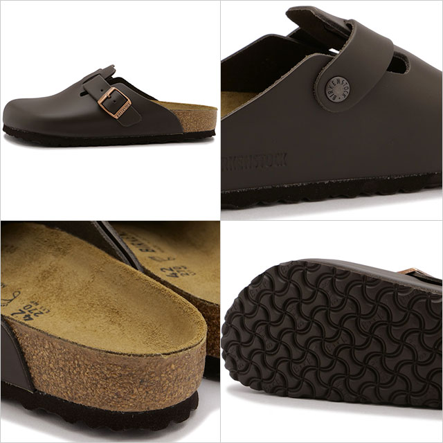 【最大100%ポイントバック】ビルケンシュトック BIRKENSTOCK ボストン ナチュラルレザー [60101/60103 FW23] Boston NL メンズ・レディース 靴 クロッグ サンダル Dark-Brown 正規取扱店【cp】 3