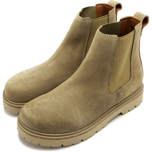 【20 OFF/SALE】ビルケンシュトック BIRKENSTOCK レディース ブーツ ハイウッド スリップオン 1025737 FW23 Highwood Slip On W 靴 サイドゴアブーツ Taupe 正規取扱店【ts】【e】