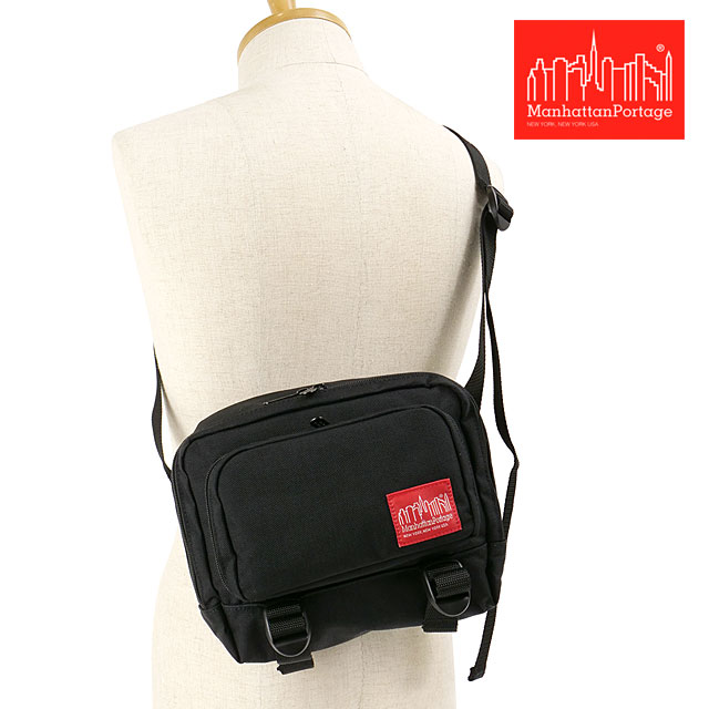 【最大100%ポイントバック】マンハッタンポーテージ Manhattan Portage ピクセルフィスク ショルダーバッグ [MP1418PXL FW23] Pixel Fisk Shoulder Bag メンズ・レディース 鞄 カメラバッグ Black 正規取扱店【cp】