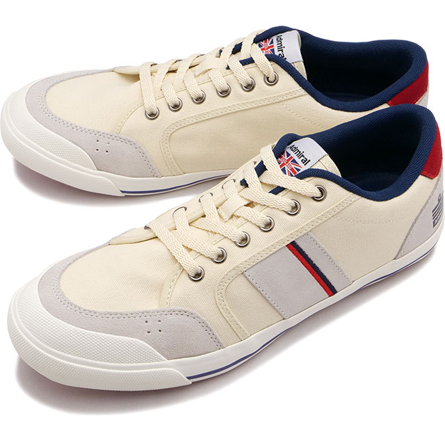 乐天商城 - 【最大100%ポイントバック】アドミラル Admiral スニーカー イノマー [AD-602 FW23] INOMER メンズ・レディース Tricolor 白 ホワイト系 正規取扱店