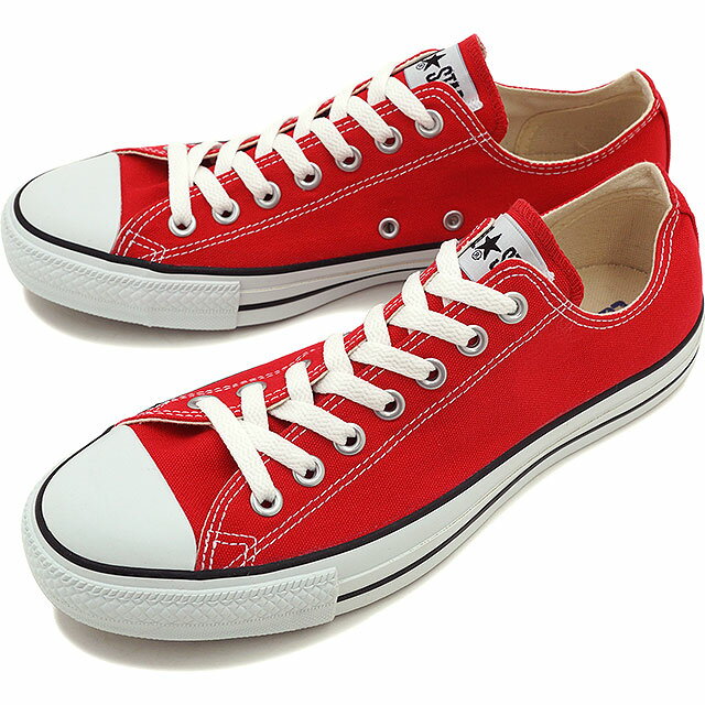 【31%OFF/SALE】コンバース キャンバス オールスター ローカット CONVERSE CANVAS ALL STAR OX レッド 靴 [32160322] 正規取扱店【e】【s】