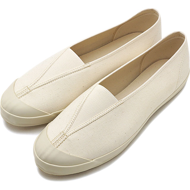 樂天商城 - 【最大100%ポイントバック】ムーンスター ファインバルカナイズド MOONSTAR FINE VULCANIZED 国産スニーカー ライト バレエ LITE BALLET [54321861 SS20] レディース スリッポン NATURAL ホワイト系 正規取扱店