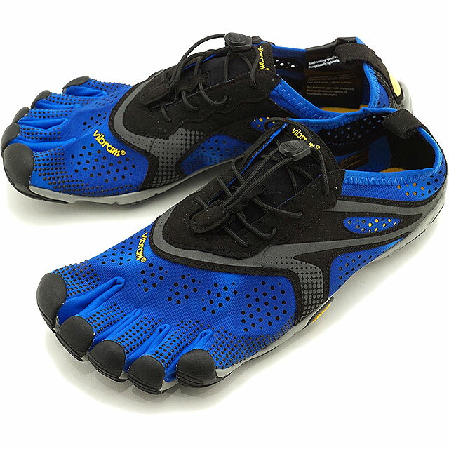 樂天商城 - 【最大100%ポイントバック】ビブラムファイブフィンガーズ Vibram FiveFingers 5本指シューズ ランニング ウォーキング用 V-RUN M [20M7002] メンズ スニーカー BLUE/BLACK ブルー系 正規取扱店