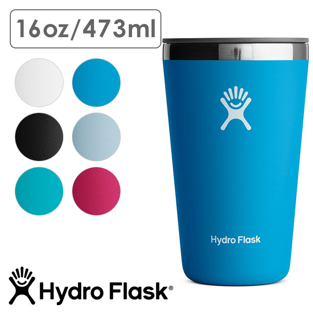樂天商城 - 【最大100%ポイントバック】ハイドロフラスク Hydro Flask ドリンクウェア オールアラウンド タンブラー 473ml [89011700 SS22] DRINKWARE 16oz ALL AROUND TUMBLER ステンレスボトル 真空 保温 保冷 アウトドア オフィス ハワイ 正規取扱店