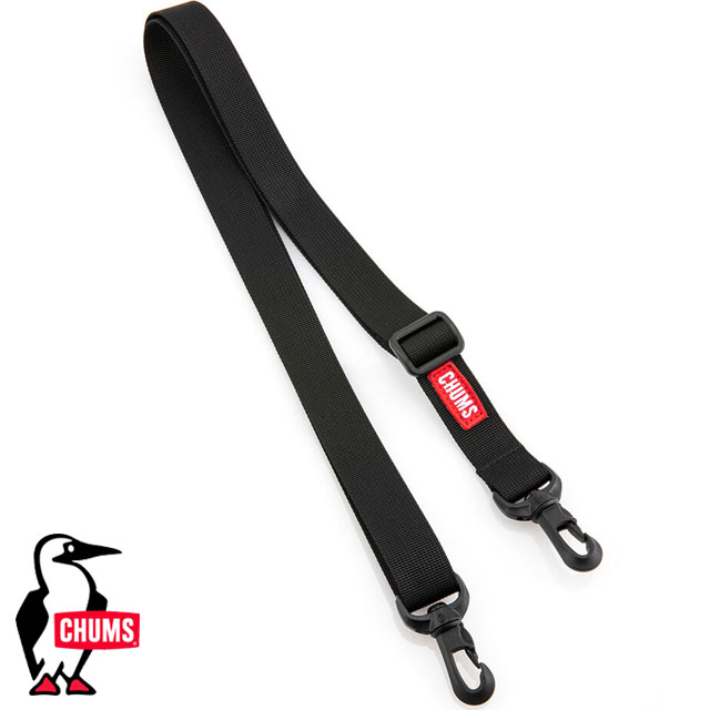 乐天商城 - 【最大100%ポイントバック】チャムス CHUMS ショルダーストラップ25ミリ [CH62-1959] Shoulder Strap 25mm 鞄 バッグアクセサリー 黒 Black 【メール便可】 正規取扱店