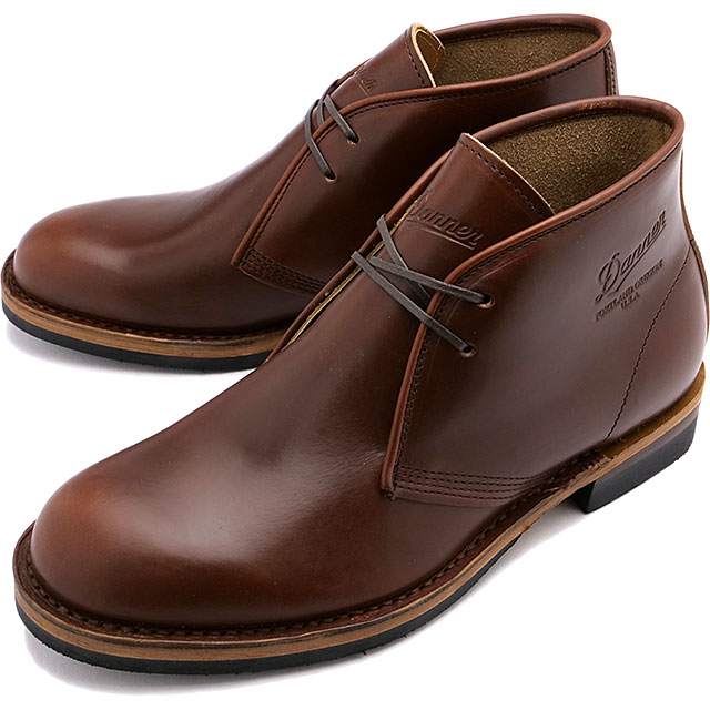 乐天商城 - 【最大100%ポイントバック】ダナー Danner メンズ ブーツ アンティゴ [D-1806 SS23] ANTIGO 靴 ビブラムソール 日本製 D.BROWN 茶 ブラウン系 正規取扱店