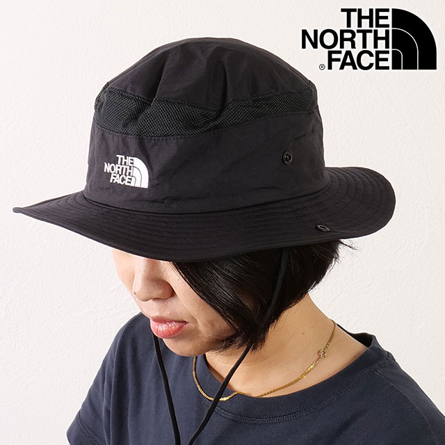 樂天商城 - 【15%OFF/SALE】ザ・ノース・フェイス THE NORTH FACE ブリマーハット [NN02339-K] Brimmer Hat メンズ・レディース TNF アウトドア 帽子 UVカット サイズ調整可能 ブラック【メール便可】 正規取扱店【ts】【e】