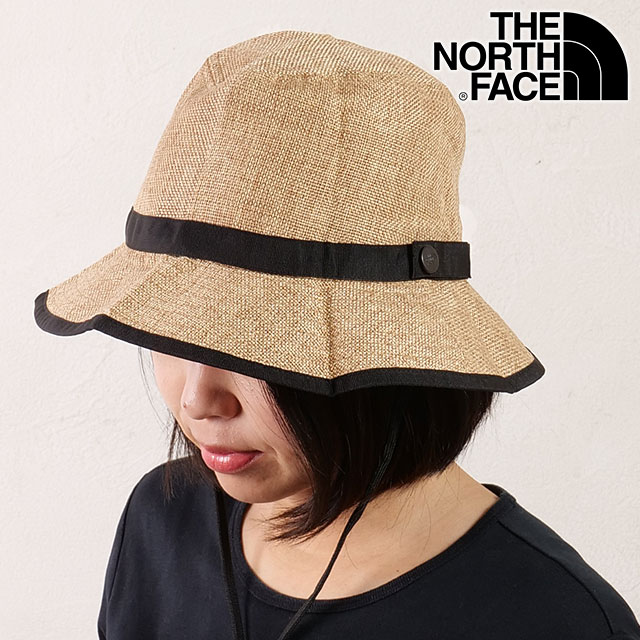 【25% OFF/SALE】 THE NORTH FACE HIKE Hat [NN02341-NA] Men's & Women's TNF Outdoor Straw Hat Washable Quick-Drying Natural 【Mail Order Available】 Authorized Dealer 【e】【ts】