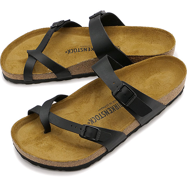 乐天商城 - 【最大100%ポイントバック】ビルケンシュトック BIRKENSTOCK マヤリ ビルコフロー [71791 SS23] MAYARI メンズ・レディース ドイツ製 コンフォートサンダル 健康サンダル BLACK | BIRKO-FLOR 黒 ブラック系 正規取扱店